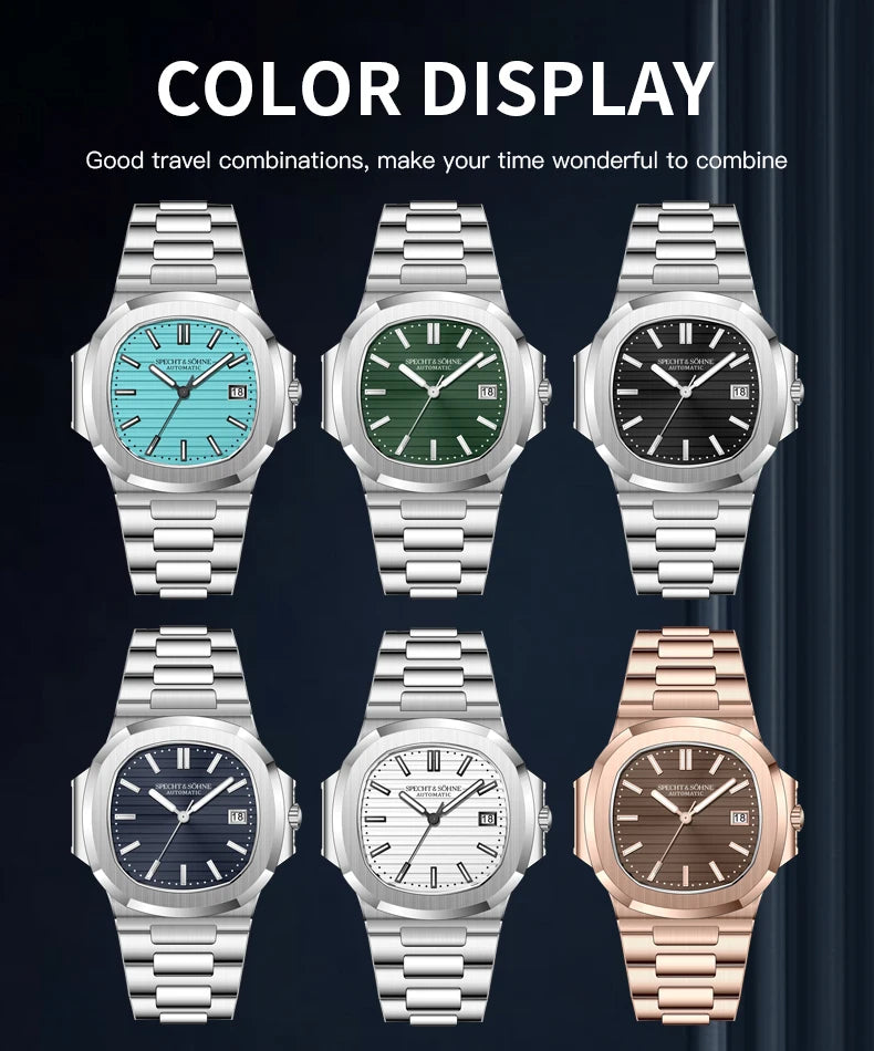 New Specht&Sohne Men's Watches Mechanical