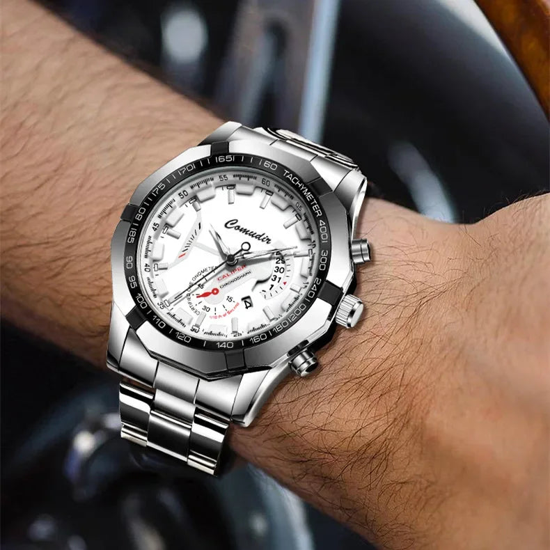 Fashion Luxury Mens Watches Automatic Movement Hollow Out Business