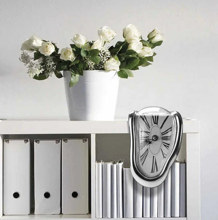 Distorted Clock Interior Wall Clock