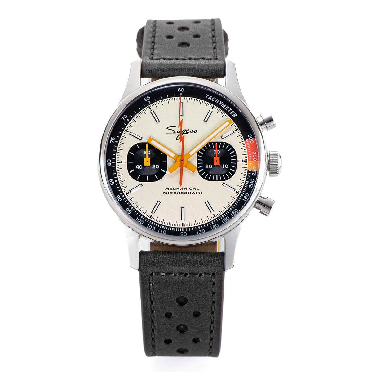 Sugess Pilot Watch Origin Movement Swanneck Wristwatch Mechanical