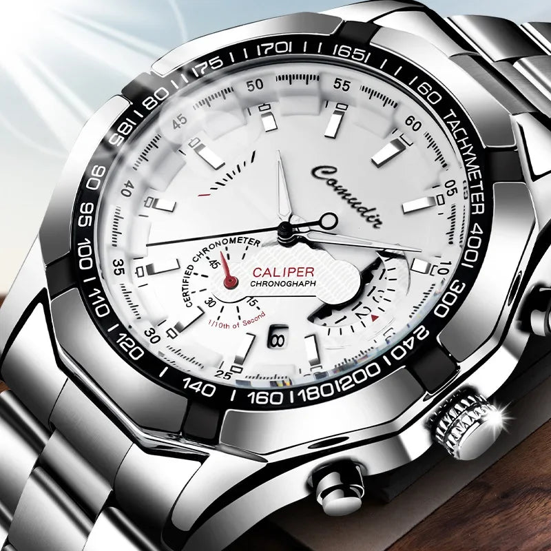 Fashion Luxury Mens Watches Automatic Movement Hollow Out Business