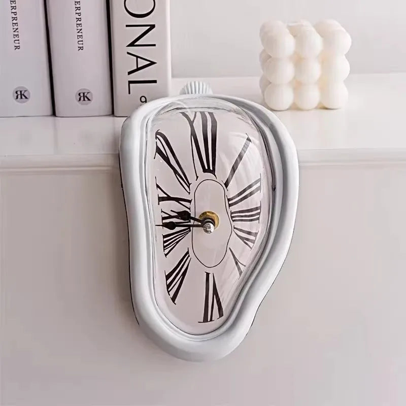 Distorted Clock Interior Wall Clock