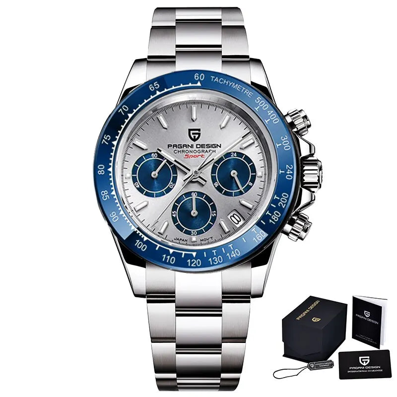 PAGANI DESIGN New Men Watches Quartz
