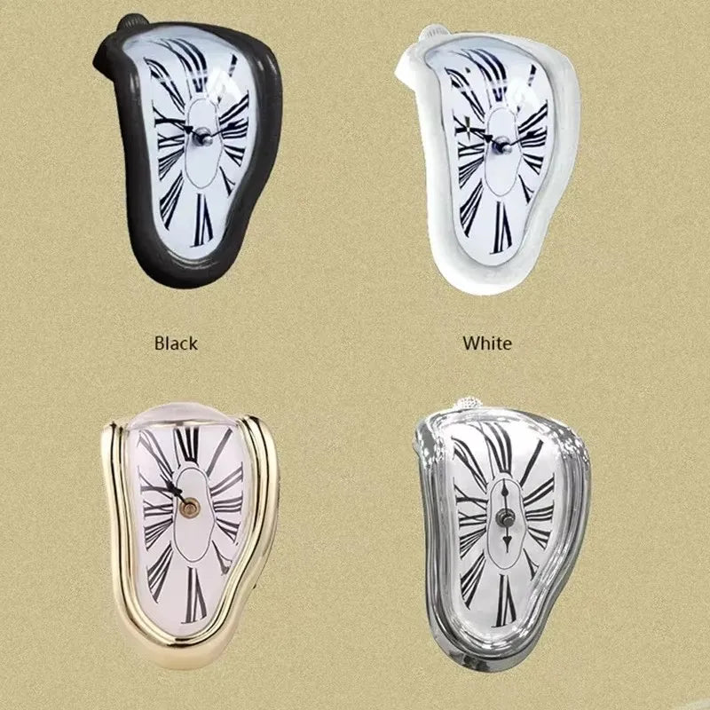 Distorted Clock Interior Wall Clock