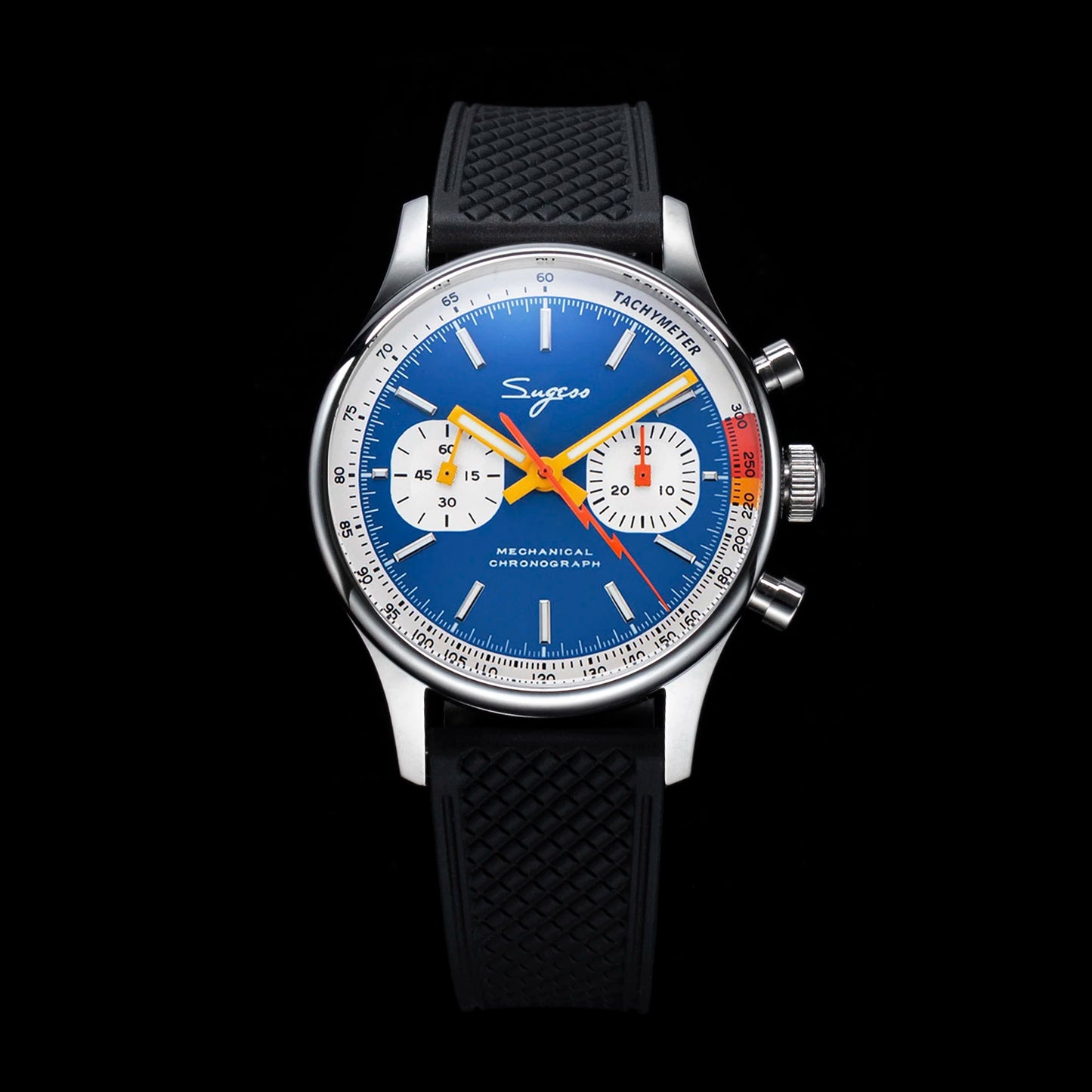 Sugess Pilot Watch Origin Movement Swanneck Wristwatch Mechanical