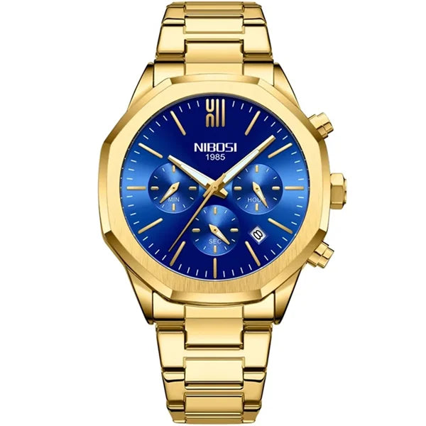 NIBOSI New Men's Watches Top Luxury Quartz Watch For Men Automatic