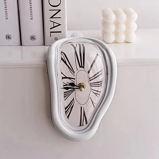 Distorted Clock Interior Wall Clock